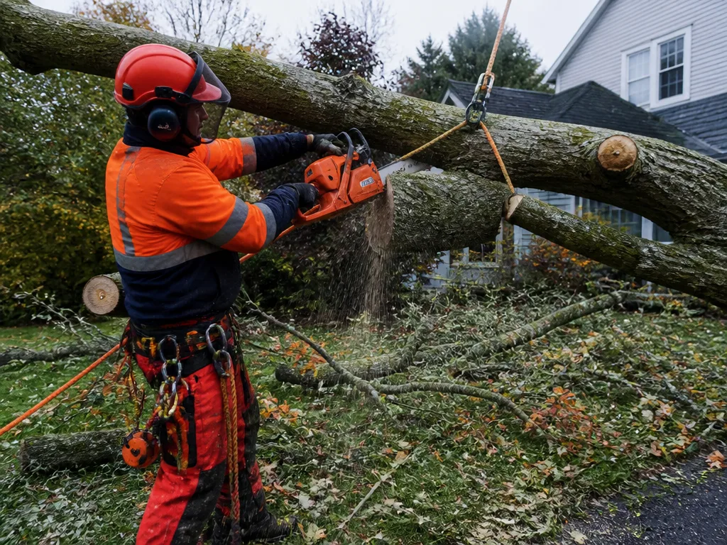 Storm Damage Tree Removal